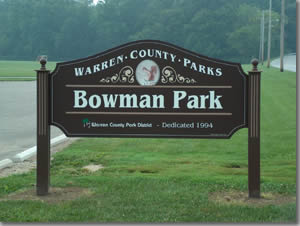 Image of Bowman Park sign