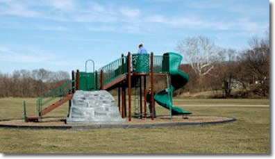 Image of playground equipment